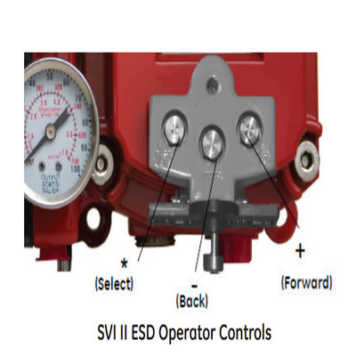 MSVI II ESD met HART Communication Platform Digital Valve-Controlemechanisme