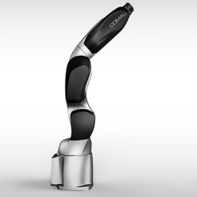Oogst en Plaatsrobotwapen van Kosmetische Verbinding raceauto-3-0,63 met Cobot-Robot