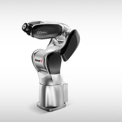 Oogst en Plaatsrobotwapen van Kosmetische Verbinding raceauto-3-0,63 met Cobot-Robot
