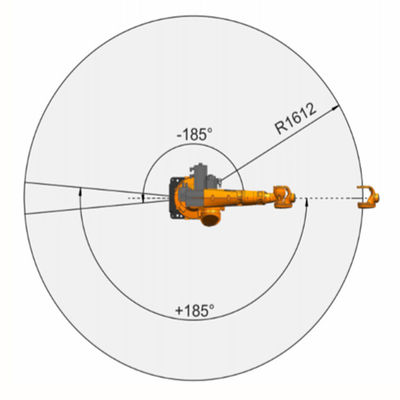 De Nuttige ladings20kg Bereik van KR16 r1610-2 1612mm Wapen van de Lassenrobot