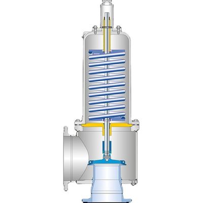 Type 441XXL met Hoge Nominale de Veiligheidsklep Met veerwerking van Diameter Hoge Prestaties