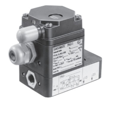 Samson Type 3963 Solenoïdeklep voor het Controleren Pneumatische Actuator