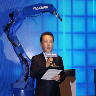 Het grote Industriële Wapen Motoman GP180 van de 6 Asrobot voor Robot Palletizer