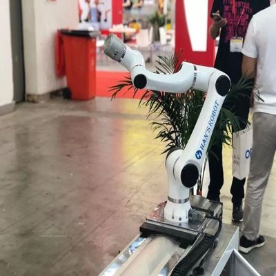 Collaborative Robot Arm 6 Axis Elfin E03 met CNGBS Las Positioner voor Lasrobot Automatisering