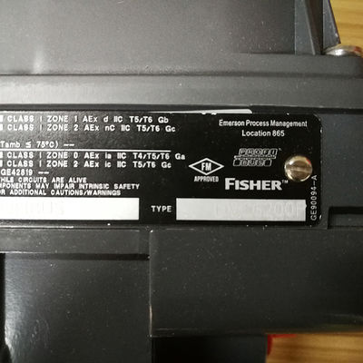 DVC6200p Digitale de Filterregelgever van With 67DFSR van het Klepcontrolemechanisme voor Controleklep