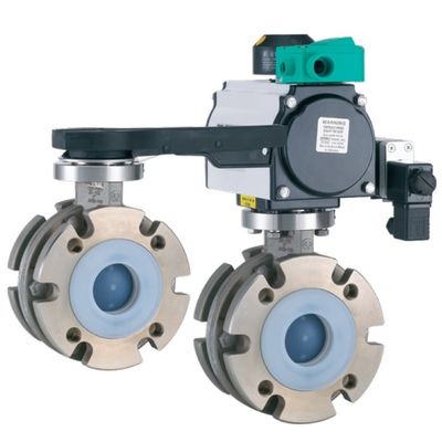 Temperatuur minder dan 200 C van Neotecha Modelsnb/snc PFA Gevoerde Kogelkleppen