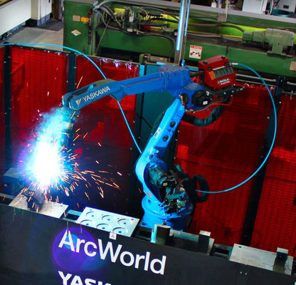 6 Aixs-Robot met 12KG-Nuttige lading 2010MM Bereik van AR2010-Lassenmachine met Industrieel Robotwapen