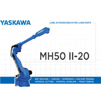 6 Aixs-Robotwapen mh50ii-20 met 20KG-Nuttige lading 3106MM Bereik voor Booglassen en Deklaagmachines