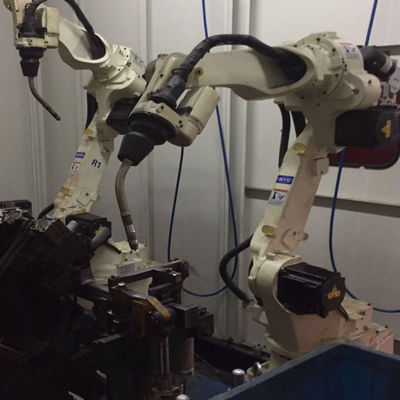 6 Robot van het as de Automatische Lassen OTC f-d-B6 met DM350-het Lassenmachine van Mig