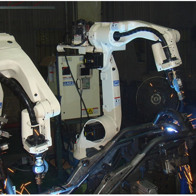 6 Robot van het as de Automatische Lassen OTC f-d-B6 met DM350-het Lassenmachine van Mig