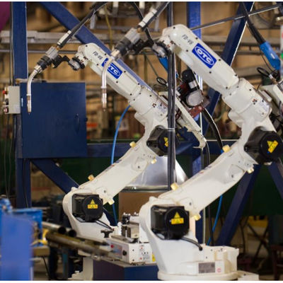 Mig-Lassenrobot 6 Machine van het het Lassen Robotachtige Lassen van Asotc f-d-B6 de Automobiele