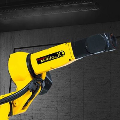 Snelle en Nauwkeurige m-10iD/12 van Industriële Robot met 6 As Robotachtig Wapen als Delen van het Materiaal Behandelende Materiaal