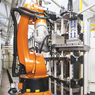 6 Oogst en de Plaats van Kr 500 R2830 van het as de Industriële Robotachtige Wapen voor de Behandeling van Robot