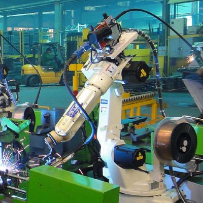 Automatische Lassenrobot van Lassenrobot f-d-V8L met DM350-de Lassers van het ARC als Mig-Lassenmachine