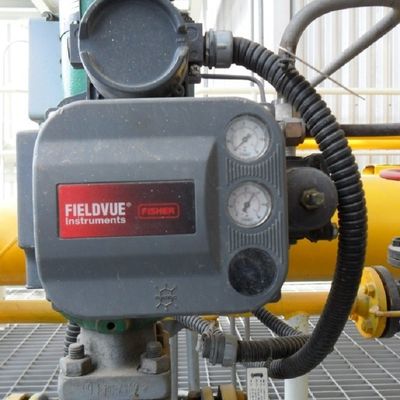 Het hoge Efficiënte FIELDVUE-Controlemechanisme As Valve Parts van de ADVERTENTIEdvc6200 Digitale die Klep met Controleklep wordt gebruikt