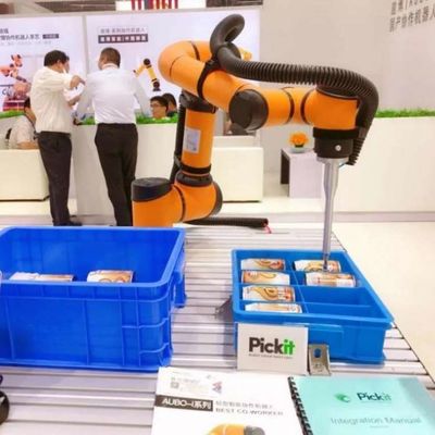 Kies en plaats robot AUBO I10 Cobot Robotarm 6 As Voor het hanteren als samenwerkende robot
