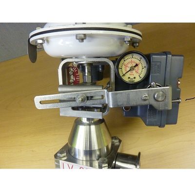 Pneumatisch Instelmechanisme 3660 van het Werk van For Single Acting van het Klepcontrolemechanisme met Kogelklep als Klepinstelmechanisme