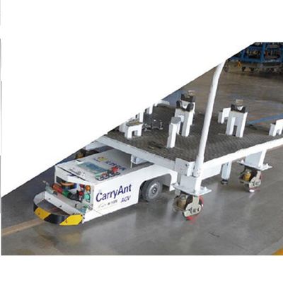 AGV Robot van Unidirectionele Lage Hoogte agv-QRD1600 als Lage die Hoogteagv met Industriële Robot wordt gebruikt