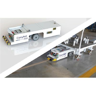 AGV Robot van Unidirectionele Lage Hoogte agv-QRD1600 als Lage die Hoogteagv met Industriële Robot wordt gebruikt