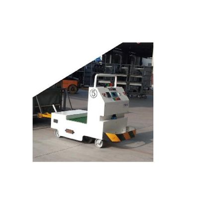 AGV Helm van Unidirectionele die Tractie agv-QYD1300 met 1300KG-Ladingsgewicht met Lassenrobot wordt gebruikt