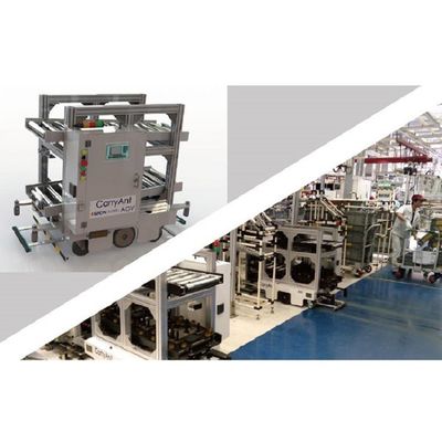 Het hoge de Rol agv-GDS500/1000/2000 Werk van de Nuttige ladings Dubbele Manier met Industriële Robot als Rolagv