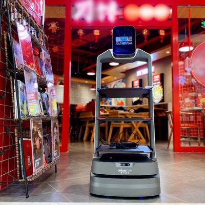 Van de de Robotkelner van de voedsellevering de Robot van de de Kunstmatige intelligentiedienst van With AI