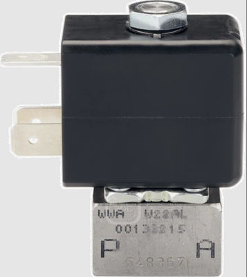 Burkerttype 7011 als Rechtstreekse die 22-manier Duikersklep met IP65 als Elektromagnetische Klep voor Klepdelen wordt gebruikt