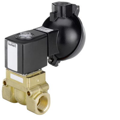 Burkerttype 5404 Solenoïdeklep met servo-Bijgewoonde 2/2-manier als Zuigerklep van Klepdelen