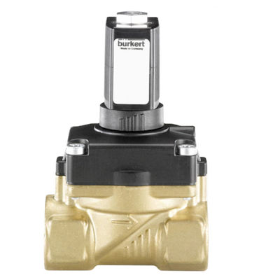 Compact die Kleplichaam van Type 6211 Diafragmaklep 2/2 Manier als Solenoïdeklep wordt servo-bijgewoond