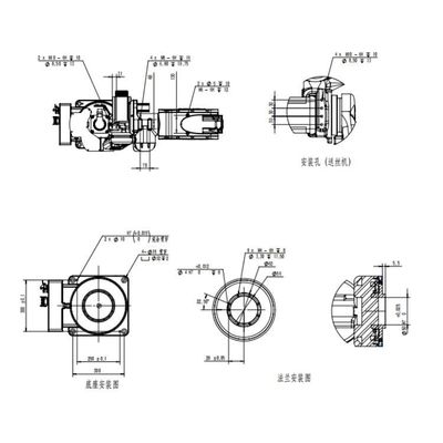 De As van de Booglassenrobot TKB1440-10kg-1455mm 6 voor Lassen als Lassenmachine
