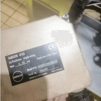 Hoge Nauwkeurigheid Samson 4763 Instelmechanisme als Klepdelen voor Controleklep van Samson Valve
