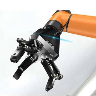 Samenwerkende Robotarm Robotarm Gripper Voor Experimentele Onderwijsautomatisering Als Cobot Robot