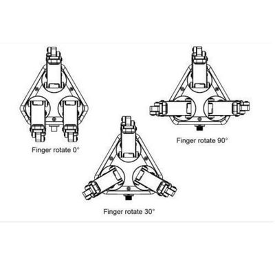 Samenwerkende Robotarm Robotarm Gripper Voor Experimentele Onderwijsautomatisering Als Cobot Robot