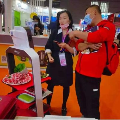 De dienstrobot China met Automatische Navigatie voor AI van de Voedsellevering Robot