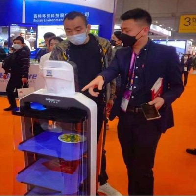 De dienstrobot China met Automatische Navigatie voor AI van de Voedsellevering Robot