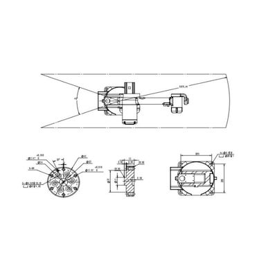 Industriële Robot 6 As China TKB800-6kg-876mm voor het Laden van Universele Robot