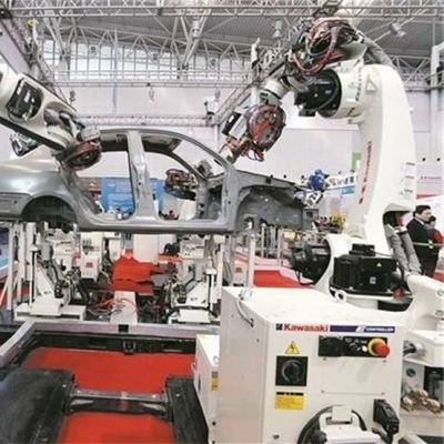 Robotwapen Industriële RS007L 6 de Nuttige lading 7kg van het As Robotachtige Wapen Behandelingsrobot