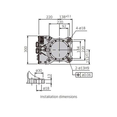 Kawasaki RS010N 6-assige robotarm met CNGBS-laspositionair voor lasrobot