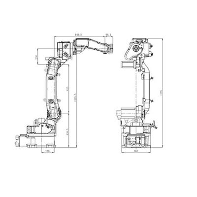 Automatische Lasrobot SF6-C1440 6 Assen Industriële Robotarm Voor Automatisering Lasrobot