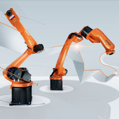 De industriële Robot Kr 10 R1420 10kg schatte Nuttige lading 6 van het de Robotwapen van de Aspallet het Robotachtige Wapen Palletizer
