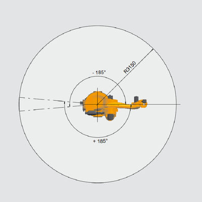 Kuka Kr 470 PArobot het Palletiseren Robotwapen 6 As met Nuttige lading 470kg het Palletiseren Robotwapen