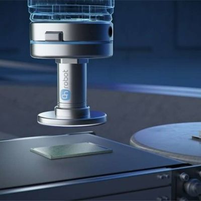 Robotische pneumatische greepper Gecko Single Gripper voor geautomatiseerde materiaalbehandeling als robotgreepper