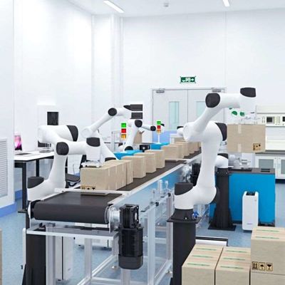 Collaborative Robotic Arm 6 Axis CR3 China Robot met CNGBS Robot Gripper als Cobot Handling