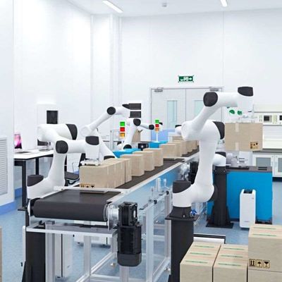 Collaborative Robot Arm 6 Axis CR16 China Robot met CNGBS Robot Gripper Nutslading 16 kg Als Cobot