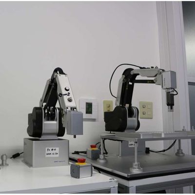 Desktop Robotic Arm 4 Axis MG400 Robot China met CNGBS Robot Gripper als samenwerkende robot