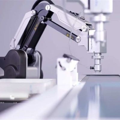 Desktop Robotic Arm 4 Axis MG400 Robot China met CNGBS Robot Gripper als samenwerkende robot