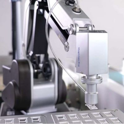 Desktop Robotic Arm 4 Axis MG400 Robot China met CNGBS Robot Gripper als samenwerkende robot