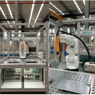 Kleine universele robotarm 6 as China ER6-730-MI met CNGBS-kledingpakket als robot