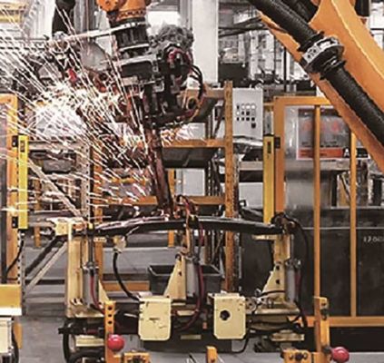 Lassenrobot 6 Aser6-1600 Robotachtig Wapen voor Lassen als Mig-Lassenrobot