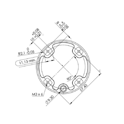 Veelzijdige Elektrische Magnetische Tang als Klantgerichte Handtang voor Samenwerkingsrobot en Booglassenrobot